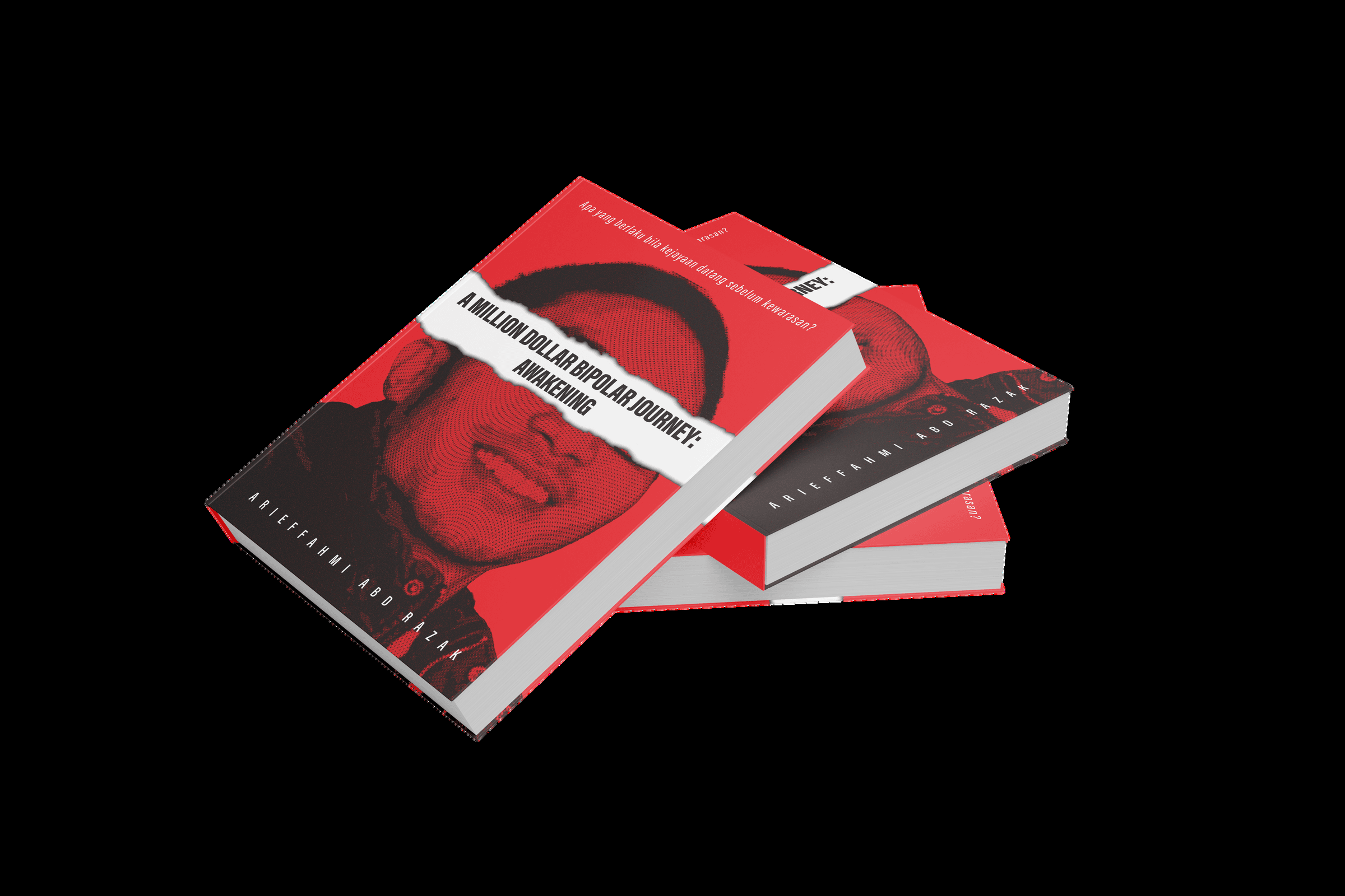 Beberapa naskhah fizikal buku disusun bersama